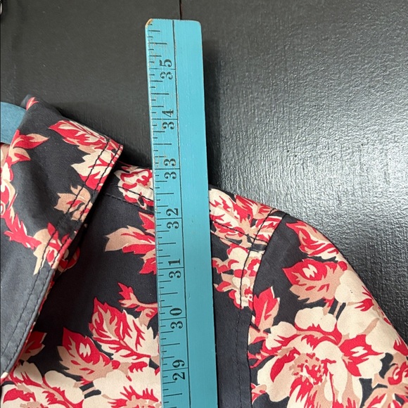 💕Boden Floral Weather Resistant Jacket. Removable Hood. Excellent Condition. M - Picture 14 of 16